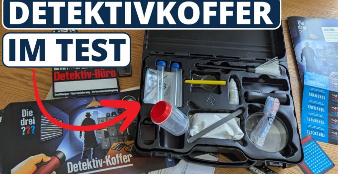 Die drei ??? Detektivkoffer im Test (KOSMOS)