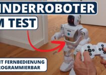 Kinderroboter Test (mit Fernbedienung / programmierbar)