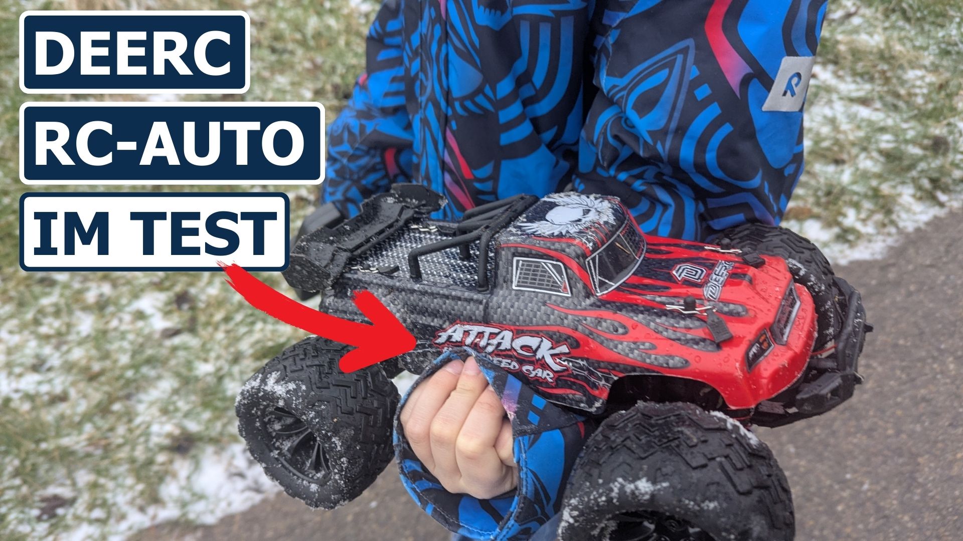 DEERC RC Monstertruck im Test: 40 km/h Action  |  kaufpiloten.de