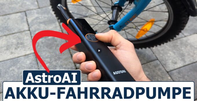 Akku-Fahrradpumpe im Test